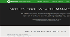 Desktop Screenshot of foolwealth.com